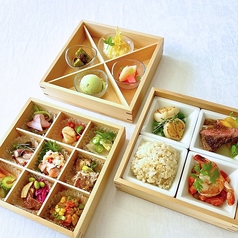 【一週間前までの完全予約制】重箱ランチ