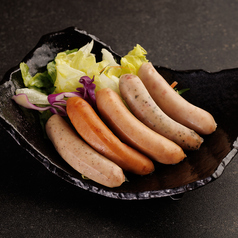 ソーセージ盛り合わせ