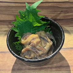 スルメイカの肝和え