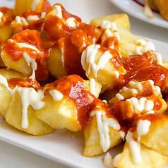 ポテトのブラバソース　【Patatas Bravas】