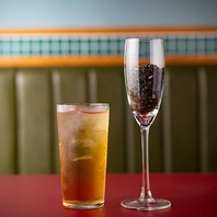 ノンアルコールも充実の種類豊富なドリンク♪