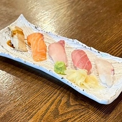 本日のにぎり寿司 5貫