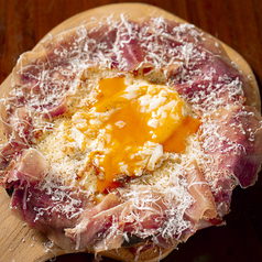 生ハムと卵のとろとろビスマルク