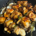 料理メニュー写真&nbsp;とり丼（スープ付き）