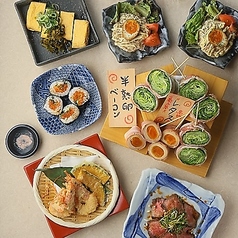 個室 野菜巻き串と焼き鳥 博多巻きんしゃい 梅田茶屋町店のコース写真