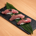 料理メニュー写真&nbsp;肉寿司（一貫）