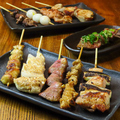 料理メニュー写真&nbsp;串焼きの盛り合わせ 10本