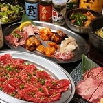お得な2時間飲み放題付きのコースもご用意しています◎焼肉コース、もつ鍋コース、ホルモンコース♪