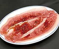 薄切り和牛のすき焼き風