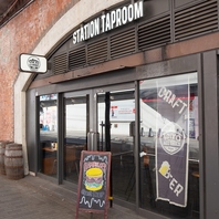 解放感のある入口