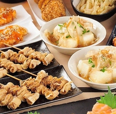 和牛と海鮮浜焼き うしQかきQのコース写真