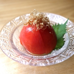 トマトの出汁浸し