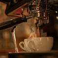 nano自慢のコーヒーマシンで淹れるコーヒは自慢の一杯。食後にお楽しみください。
