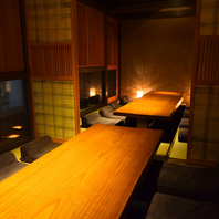 落ち着いた雰囲気の店内は宴会・飲み会・女子会などに◎