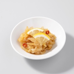 クラゲの冷製レモン風味