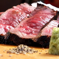 料理メニュー写真 桜肉の香味馬肉レアステーキ