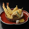 料理メニュー写真 海老と鱚の天ぷら