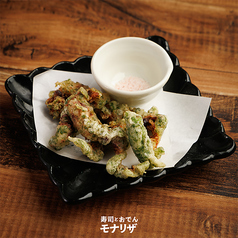 生ホタルイカの磯辺揚げ