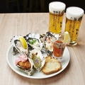料理メニュー写真&nbsp;オールスターオイスター(生、シューター、焼き、フライ、ペースト)