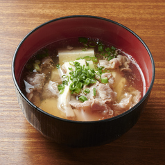 肉吸い豆腐