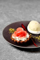 バラと林檎のタルト