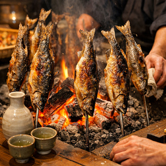 銚子市場直送の鮮魚原始焼き