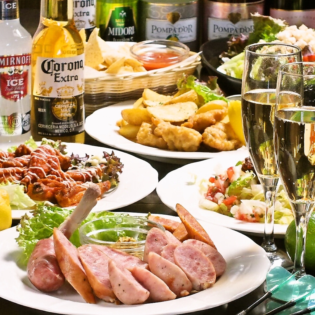 通常パーティコースはクーポンで飲み放題30分延長可能！今すぐクーポンをチェック！！