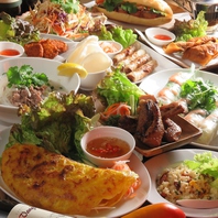 ベトナム北部、中部、南部の料理を作ってます。」