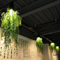 ◆高級感溢れる店内