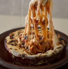 とろ~りチーズの窯焼きグラタンパスタ