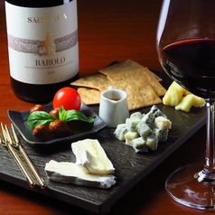 チーズの盛り合わせ