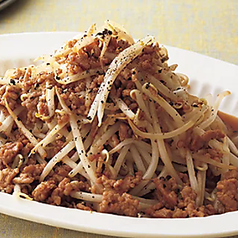 【新】もやしのピリ辛ひき肉炒め