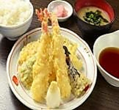 海ぶねの天ぷら定食