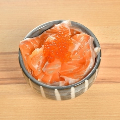サーモン親子丼