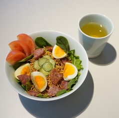 サラダ風長崎名物たっぷりゴマダレ皿うどん