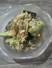 たたききゅうり 梅おかかor塩昆布