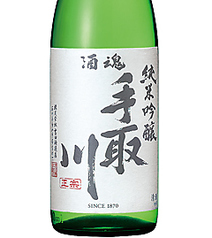[石川県・吉田酒造店] 手取川 純米吟醸 酒魂 (グラス)