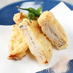 季節限定！店内仕込みの蓮根はさみ揚げ