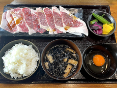 黒毛和牛 焼きすき焼きしゃぶ 朝焼けのコース写真