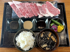 黒毛和牛 焼きすき焼きしゃぶ 朝焼けのコース写真