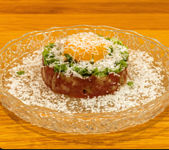 馬肉のタルタル
