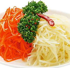 じゃが芋とニンジンのさっぱり和え