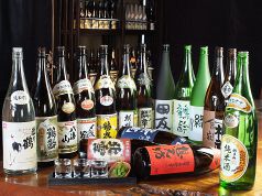 こだわり日本酒も豊富にご用意！！