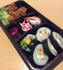 サラダ巻 唐揚げ弁当