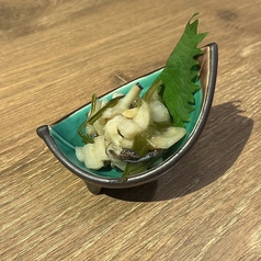 バイ貝うま煮/つぶ貝わさび漬け