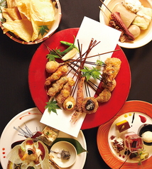 花串庵バルのコース写真