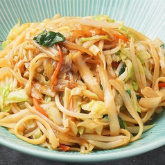 五目焼き刀削麺