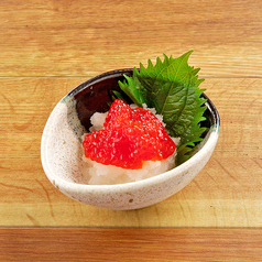 筋子おろし/蟹味噌　各