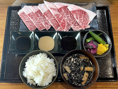 黒毛和牛 焼きすき焼きしゃぶ 朝焼けのコース写真