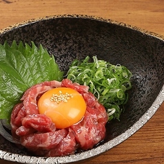 黒毛和牛炙り焼きユッケ風